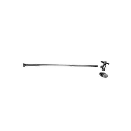 Newport Brass Toilet Supply Kit, 1/2" Compression in Aged Brass 482X-034